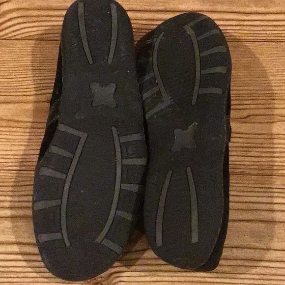 Sz.9 b.o.c Leather Blk Flats. CLOSET CLEANOUT - Picture 5 of 5